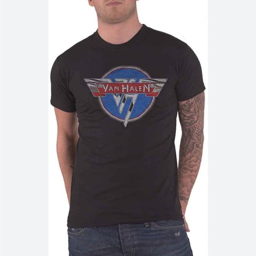 Van Halen Black Graphic T-Shirt